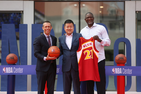 全球首座NBA中心天津武清開業(yè)，球星威爾金斯出席慶典