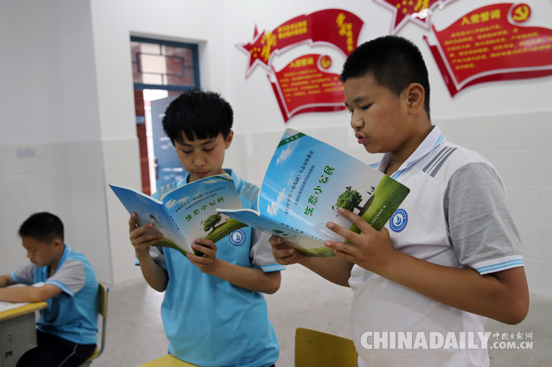 湖北宜昌夷陵區：生態環保教育進課堂